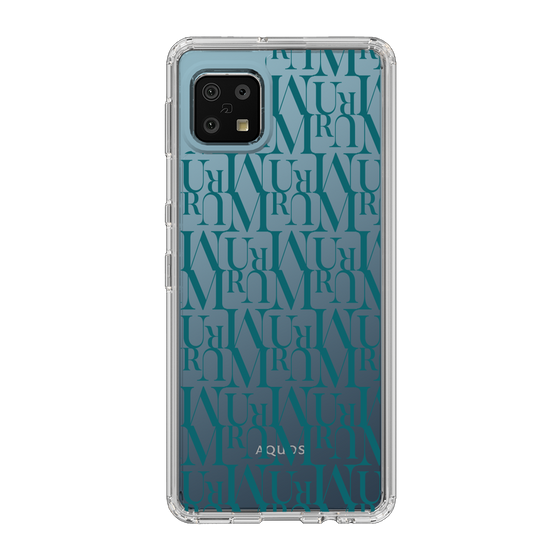 Slim Protection Case［ MURUA - Monogram - Green ］
