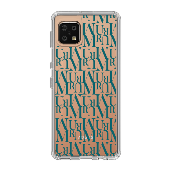 Slim Protection Case［ MURUA - Monogram - Green ］