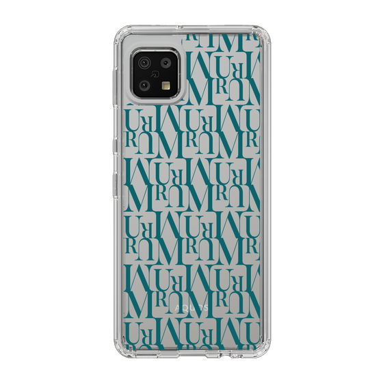 Slim Protection Case［ MURUA - Monogram - Green ］