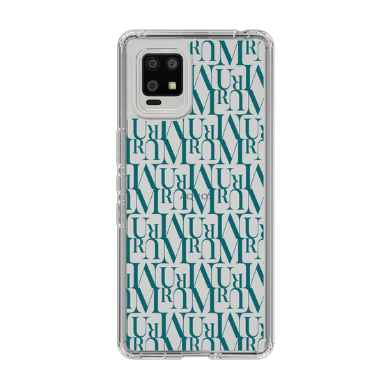 Slim Protection Case［ MURUA - Monogram - Green ］