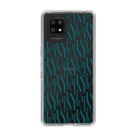 Slim Protection Case［ MURUA - Monogram - Green ］