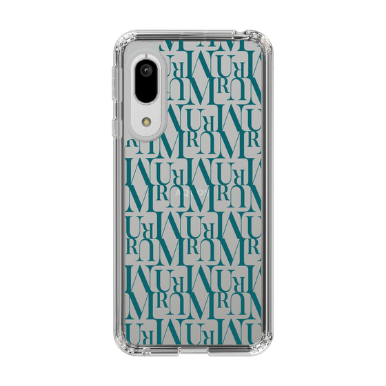 Slim Protection Case［ MURUA - Monogram - Green ］