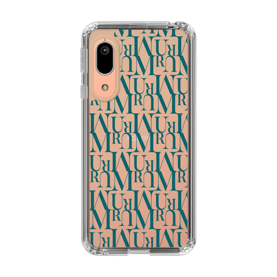 Slim Protection Case［ MURUA - Monogram - Green ］