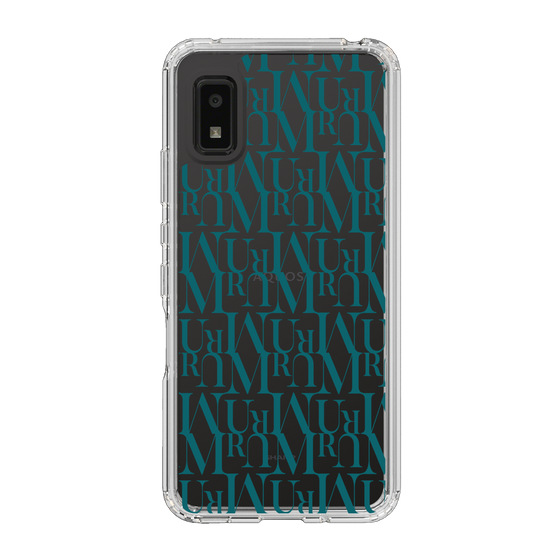 Slim Protection Case［ MURUA - Monogram - Green ］