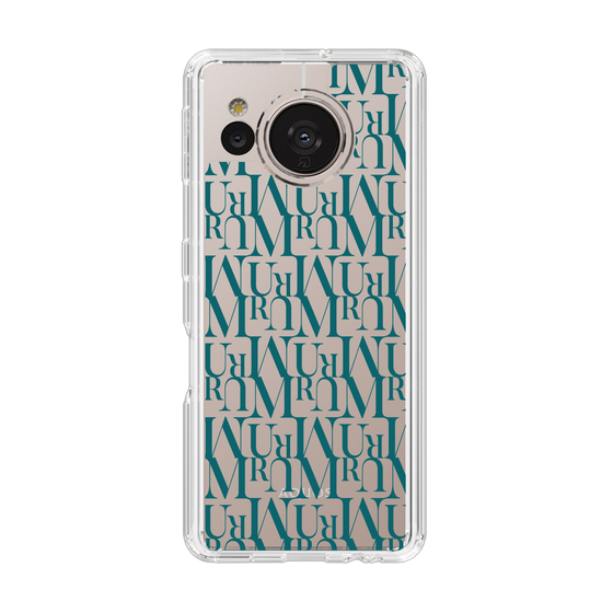 Slim Protection Case［ MURUA - Monogram - Green ］
