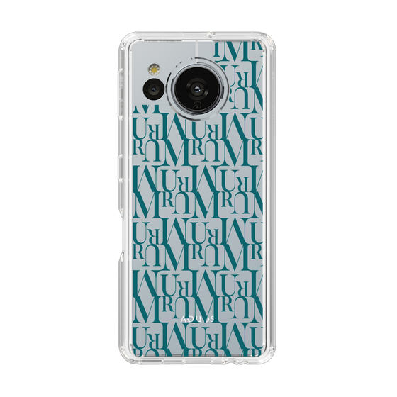 Slim Protection Case［ MURUA - Monogram - Green ］
