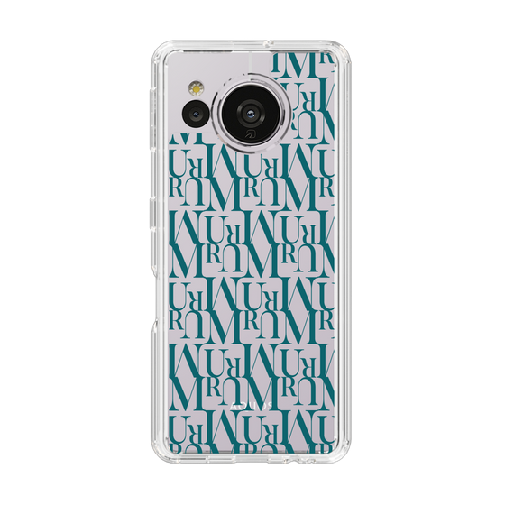 Slim Protection Case［ MURUA - Monogram - Green ］