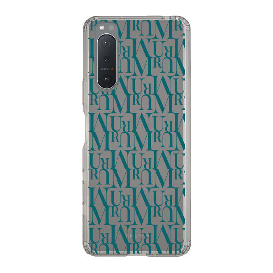 Slim Protection Case［ MURUA - Monogram - Green ］