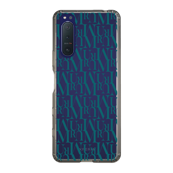 Slim Protection Case［ MURUA - Monogram - Green ］