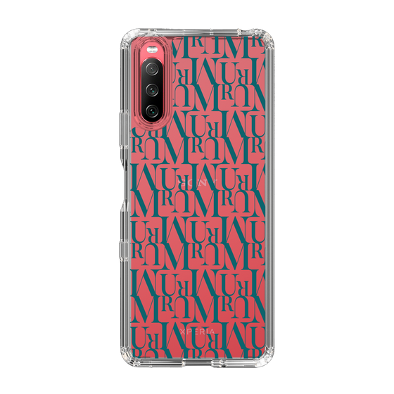 Slim Protection Case［ MURUA - Monogram - Green ］