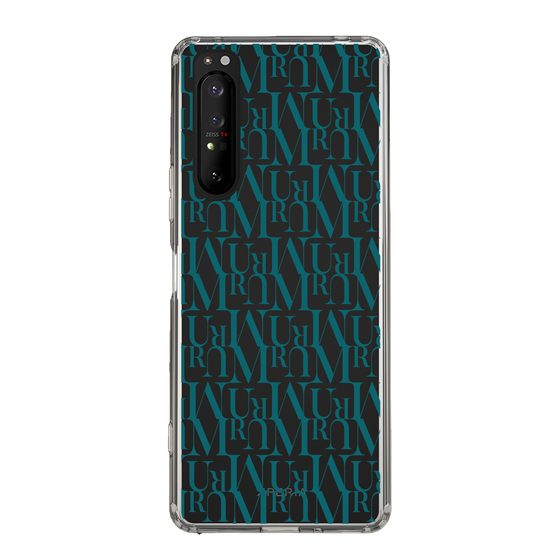 Slim Protection Case［ MURUA - Monogram - Green ］