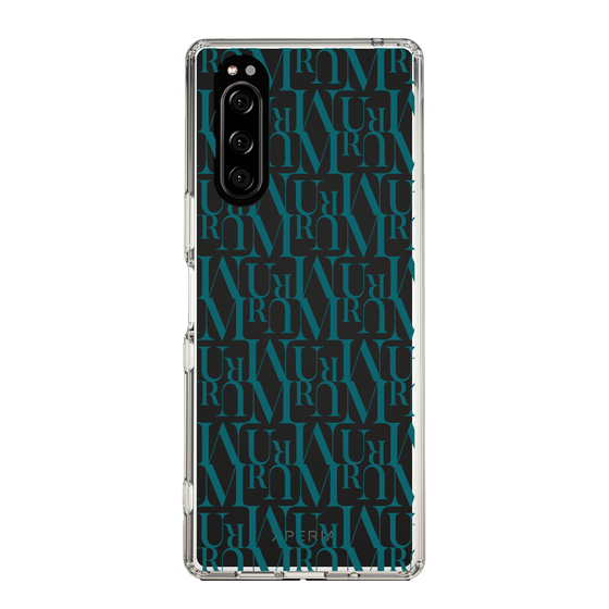 Slim Protection Case［ MURUA - Monogram - Green ］