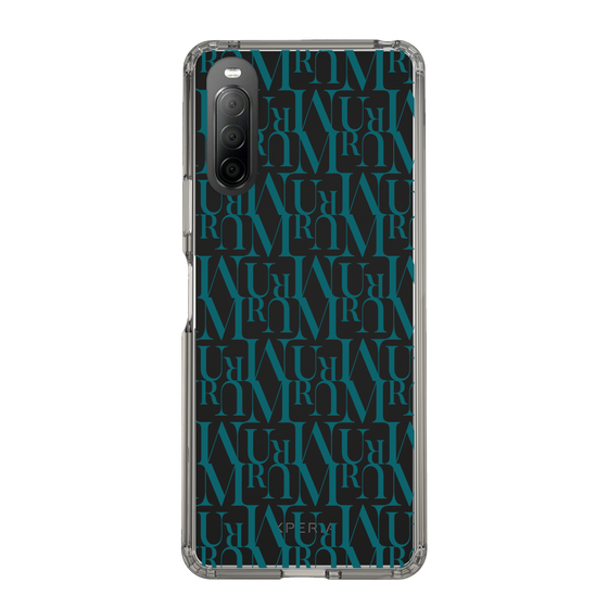 Slim Protection Case［ MURUA - Monogram - Green ］
