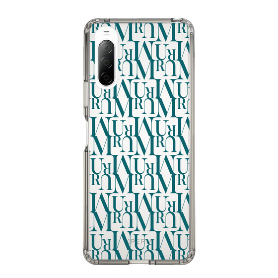 Slim Protection Case［ MURUA - Monogram - Green ］