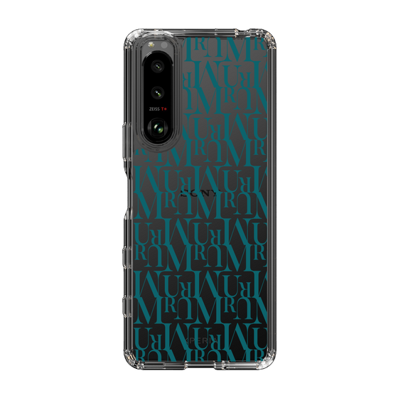 Slim Protection Case［ MURUA - Monogram - Green ］