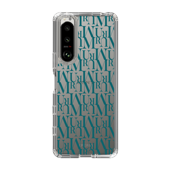 Slim Protection Case［ MURUA - Monogram - Green ］