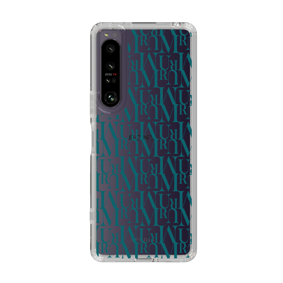 Slim Protection Case［ MURUA - Monogram - Green ］