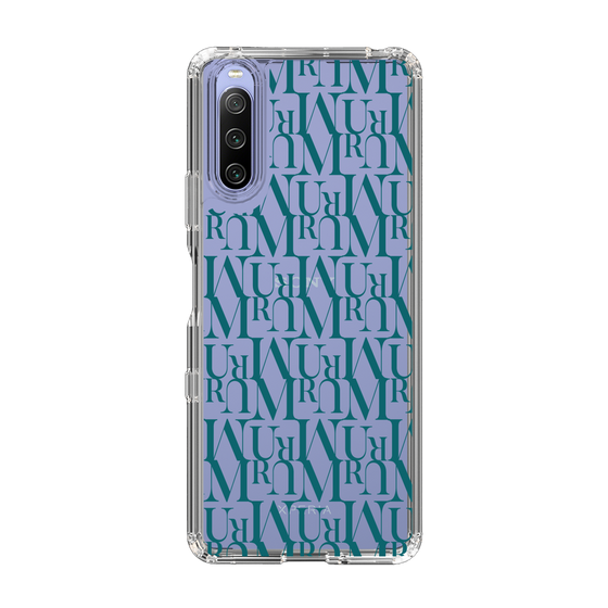 Slim Protection Case［ MURUA - Monogram - Green ］