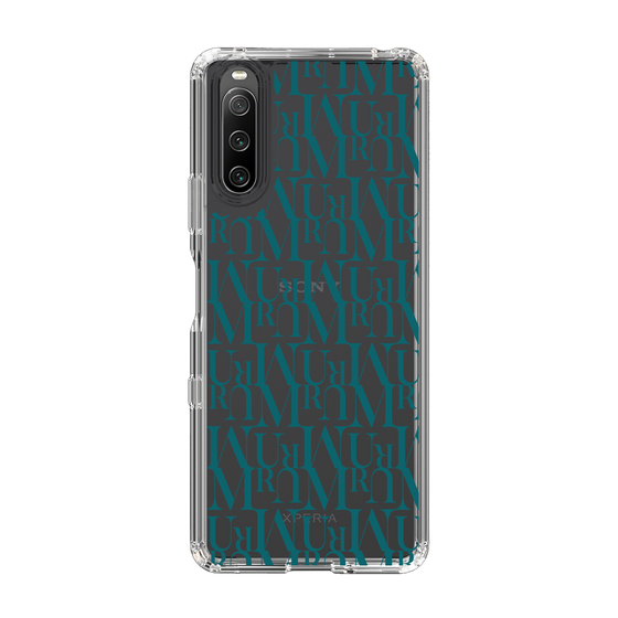 Slim Protection Case［ MURUA - Monogram - Green ］