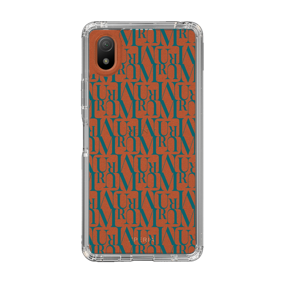 Slim Protection Case［ MURUA - Monogram - Green ］
