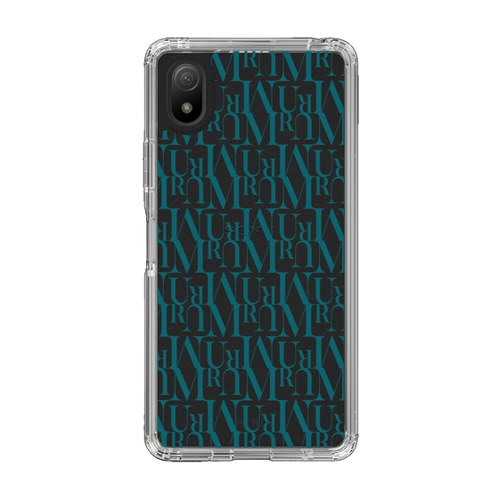 Slim Protection Case［ MURUA - Monogram - Green ］