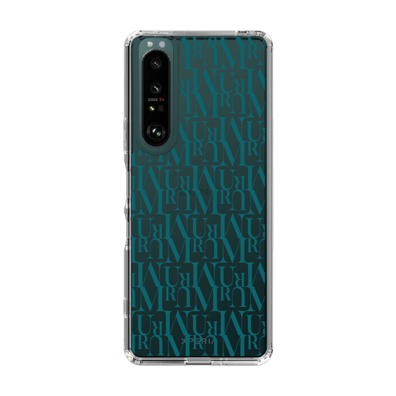 Slim Protection Case［ MURUA - Monogram - Green ］