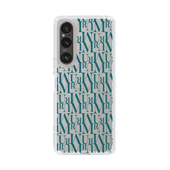 Slim Protection Case［ MURUA - Monogram - Green ］