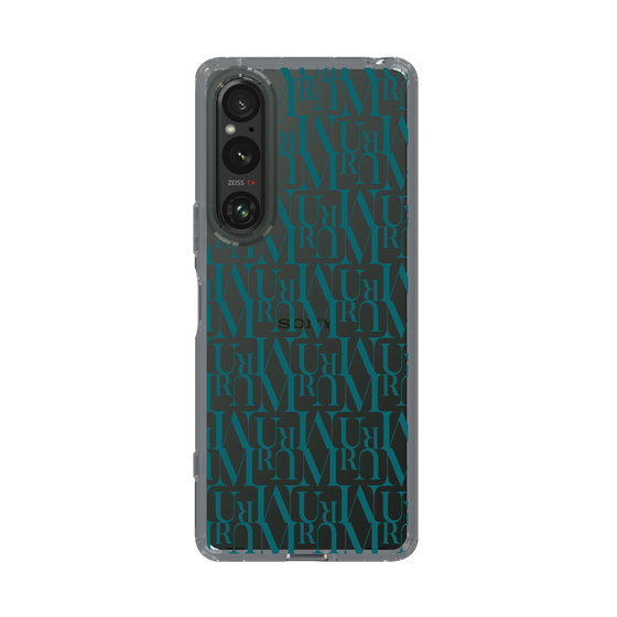 Slim Protection Case［ MURUA - Monogram - Green ］