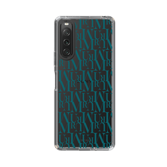 Slim Protection Case［ MURUA - Monogram - Green ］