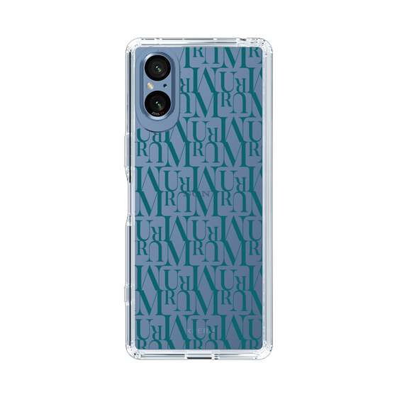 Slim Protection Case［ MURUA - Monogram - Green ］