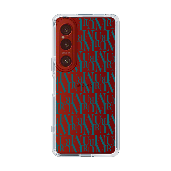 Slim Protection Case［ MURUA - Monogram - Green ］