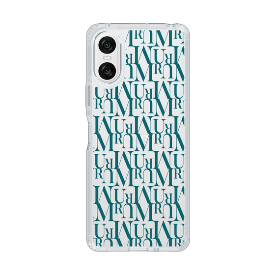 Slim Protection Case［ MURUA - Monogram - Green ］