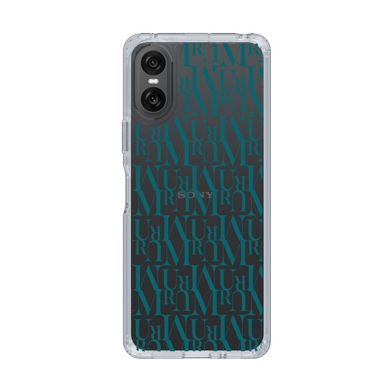 Slim Protection Case［ MURUA - Monogram - Green ］