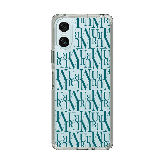 Slim Protection Case［ MURUA - Monogram - Green ］