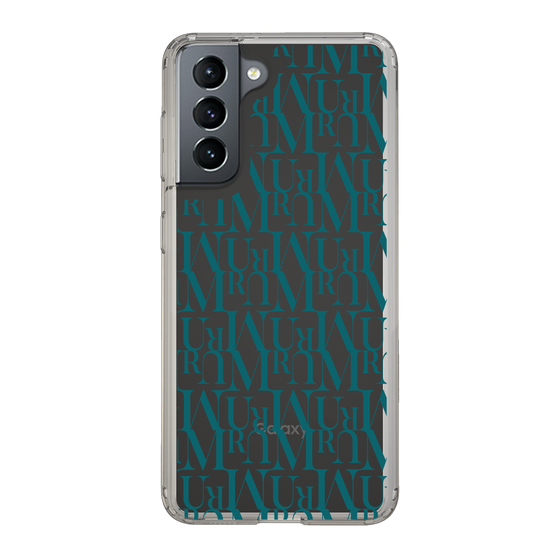 Slim Protection Case［ MURUA - Monogram - Green ］