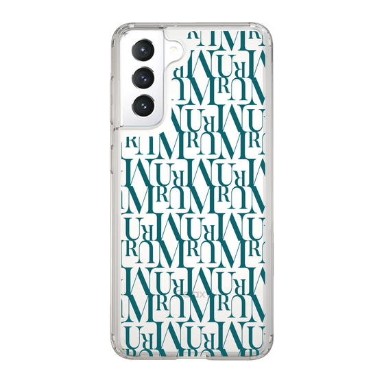Slim Protection Case［ MURUA - Monogram - Green ］