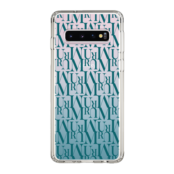 Slim Protection Case［ MURUA - Monogram - Green ］