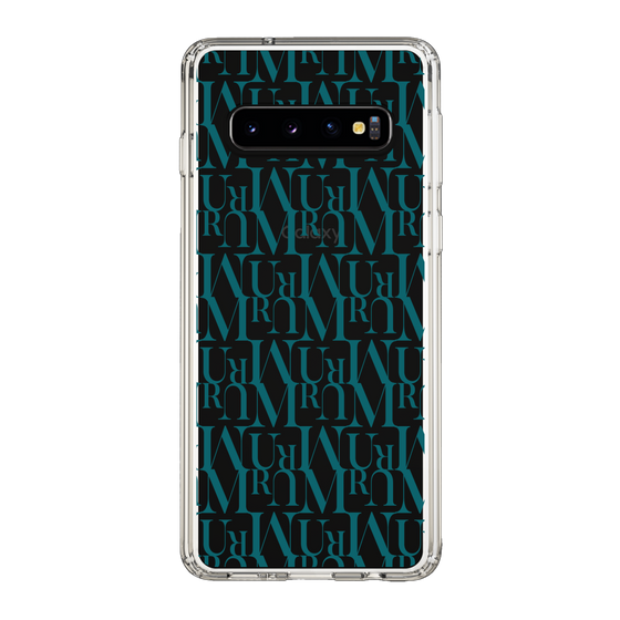 Slim Protection Case［ MURUA - Monogram - Green ］