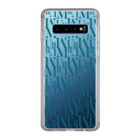Slim Protection Case［ MURUA - Monogram - Green ］