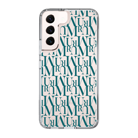 Slim Protection Case［ MURUA - Monogram - Green ］