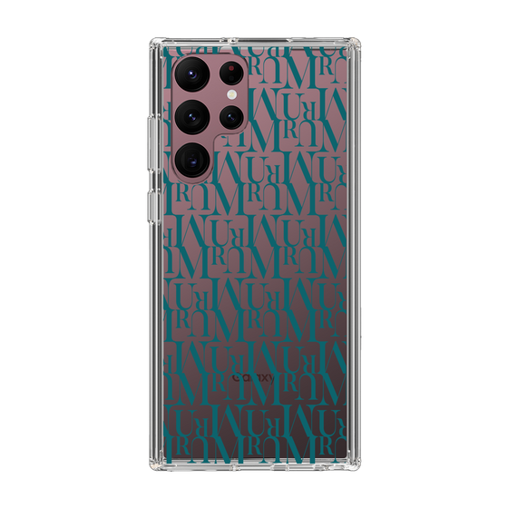 Slim Protection Case［ MURUA - Monogram - Green ］