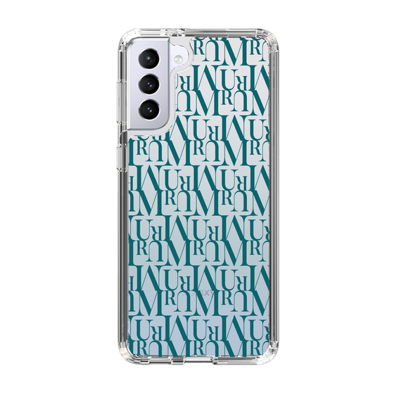 Slim Protection Case［ MURUA - Monogram - Green ］