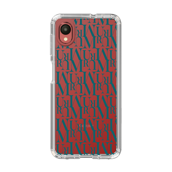 Slim Protection Case［ MURUA - Monogram - Green ］