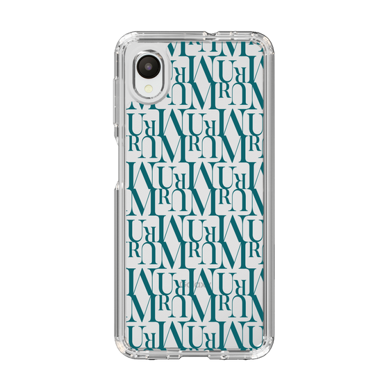 Slim Protection Case［ MURUA - Monogram - Green ］