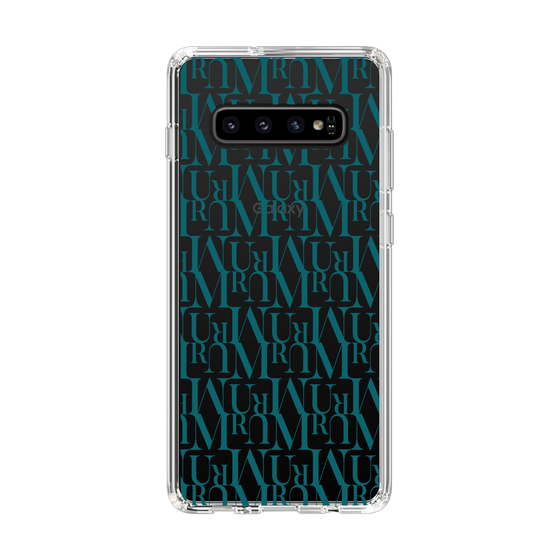 Slim Protection Case［ MURUA - Monogram - Green ］