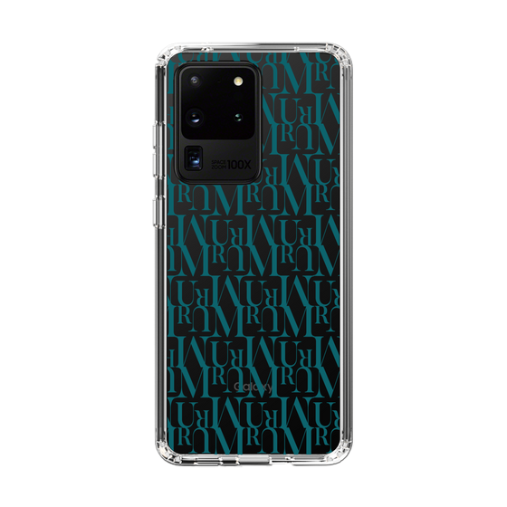 Slim Protection Case［ MURUA - Monogram - Green ］