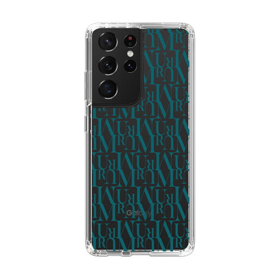 Slim Protection Case［ MURUA - Monogram - Green ］