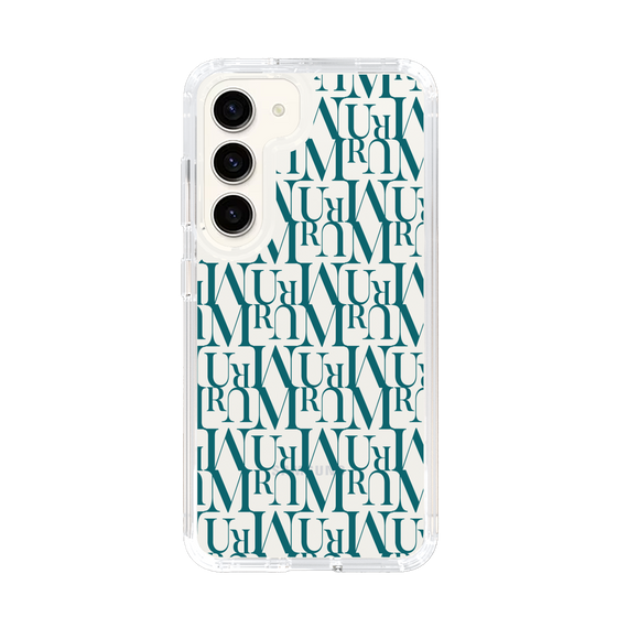 Slim Protection Case［ MURUA - Monogram - Green ］