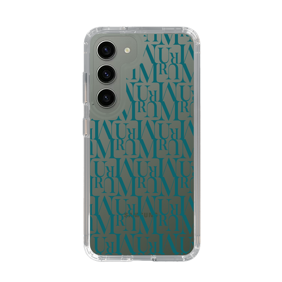 Slim Protection Case［ MURUA - Monogram - Green ］