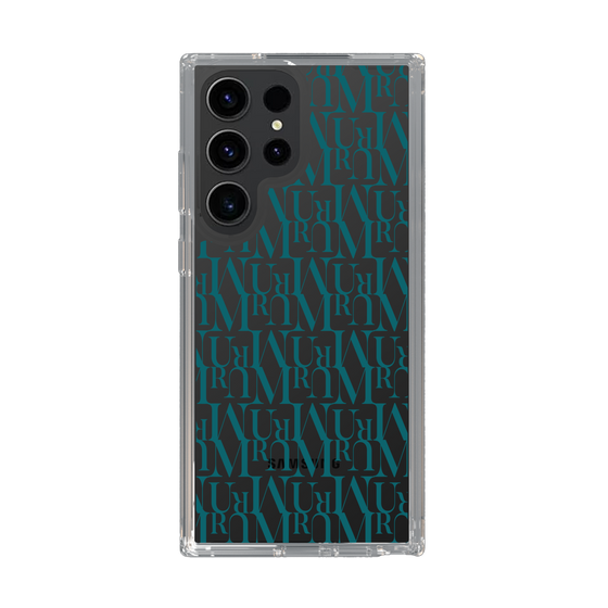 Slim Protection Case［ MURUA - Monogram - Green ］